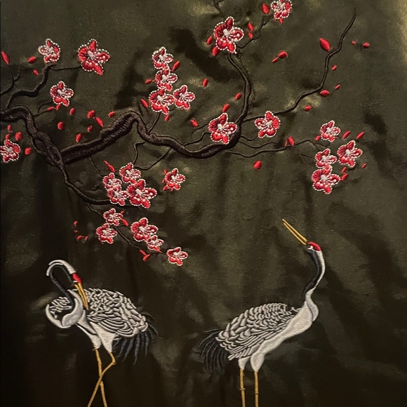 Standard Issue Green Bomber Jacket with Embroidery - Picture 7 of 7